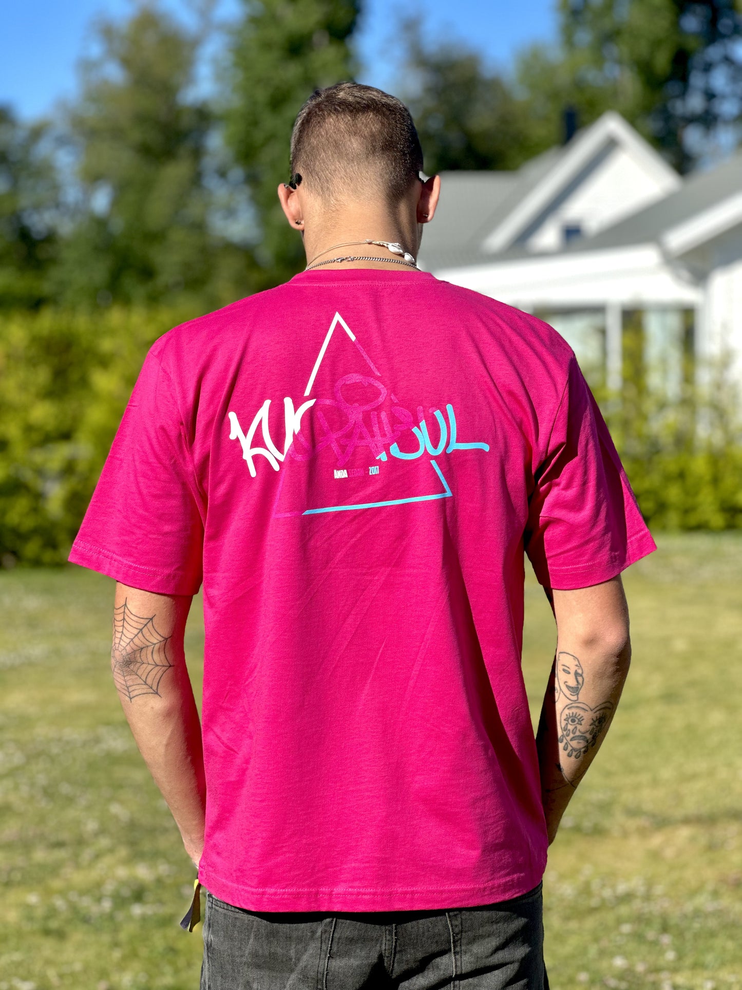 Kulpåhjul Limited Rosa T-shirt